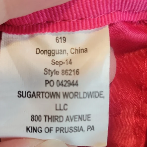 Lilly Pulitzer Pink and Green Floral Cosmetic Bag - Picture 6 of 9